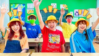 クラス替えあるあるやってみた！新学期におともだちと離れちゃう…絶対に共感できる小学生あるある♪ 【寸劇】