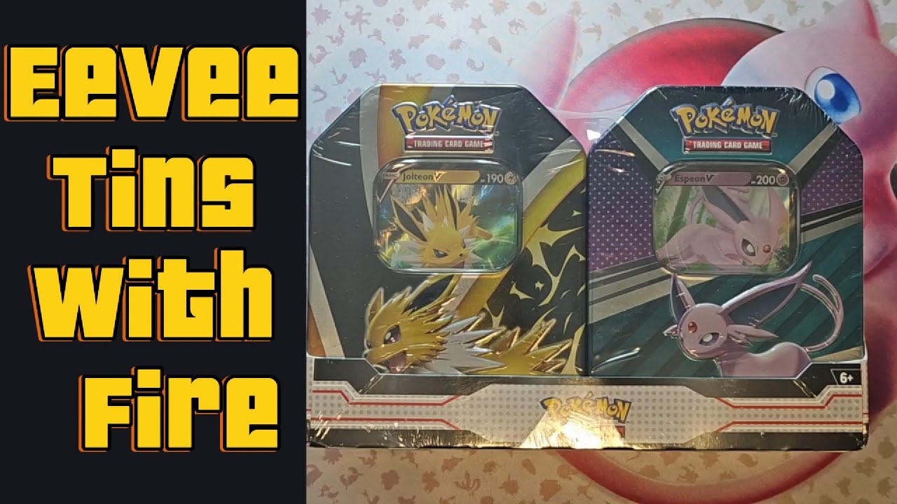 scarlet and violet Eevee tins