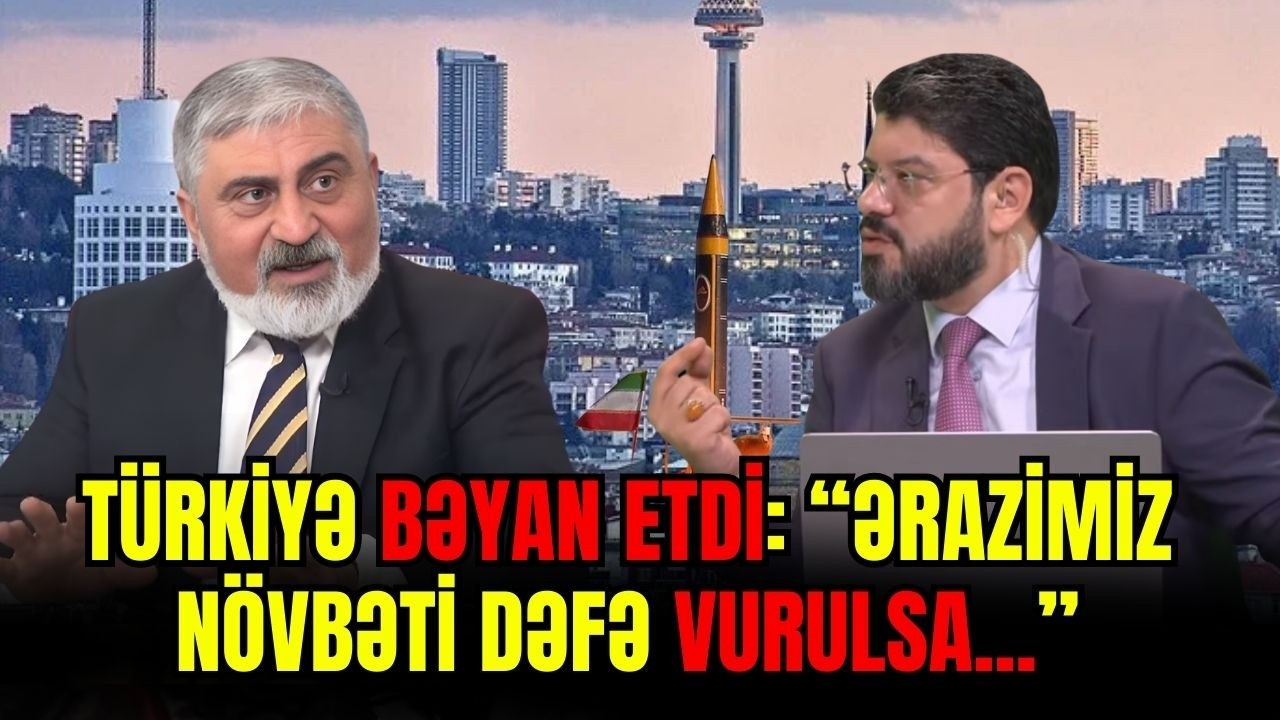 TƏCİLİ! Türkiyədən raket hücumu ilə bağlı XƏBƏRDARLIQ - GƏRGİNLİK PİK HƏDDƏ! - Elçin Alıoğlu CANLIda