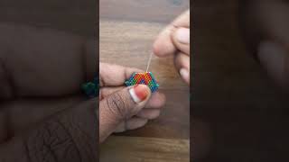 Tutorial - Bead Weaving Brick Stitch #brickstitch #beadweaving