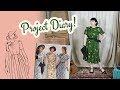 Making a 1940's Style Rayon Dress - Summer Sewing 2019