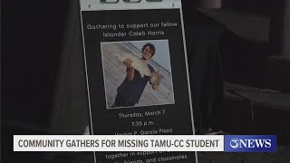 Campus community gathers for missing TAMU-CC student