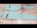 Upcycling Jeans Into a New Luxurious Item - DIY - Old Jeans Thrift Flip and Transformation .