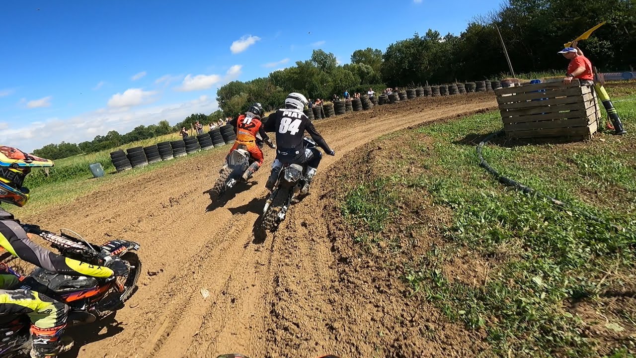 LE Retour de blessure INCROYABLE🔥COURSE MOTOCROSS // Le Chêne 2024