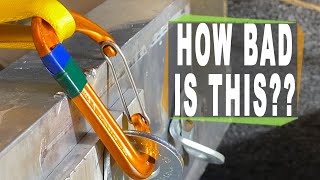 Carabiners Loaded Sideways!?!?