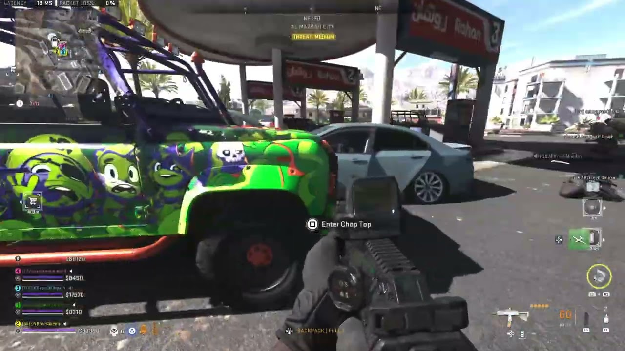 DMZ clappin a 4 mans cheeks