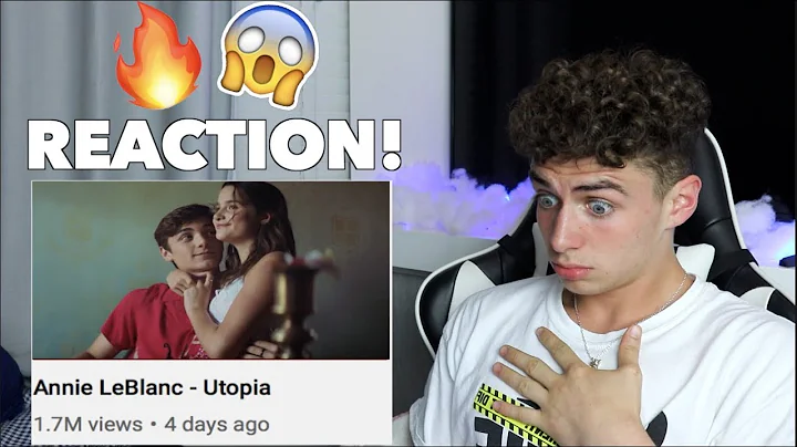 REACTING TO Annie LeBlanc - Utopia (Official Music...