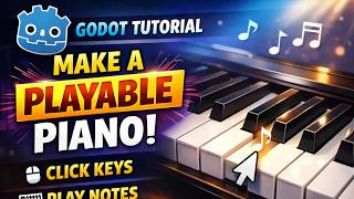 Как создать пианино в Godot с помощью кнопок пользовательского интерфейса и звука screenshot 3