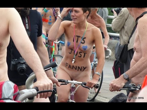 Video: World Naked Bike Ride 2016 LONDON ( WNBR 2016.