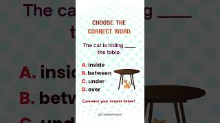 Can You Get This Grammar Question Right? #english #quiz #fun #challenge #learning #shorts #youtube