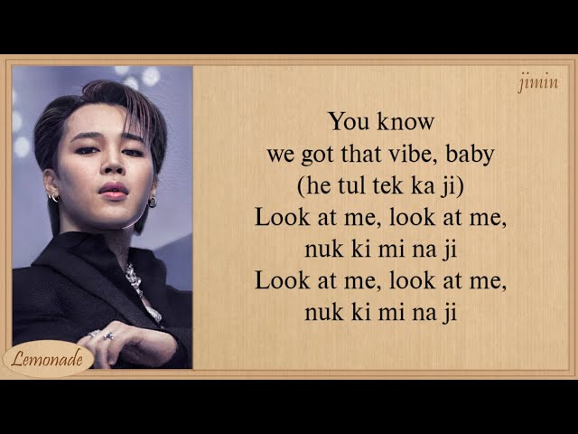 TAEYANG VIBE (feat. Jimin of BTS) Easy Lyrics class=
