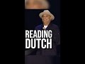 Russell Peters - Reading Dutch