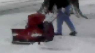 david bradley super power plowing snow 2