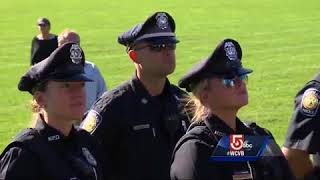 Little girl with cancer becomes honorary police officer