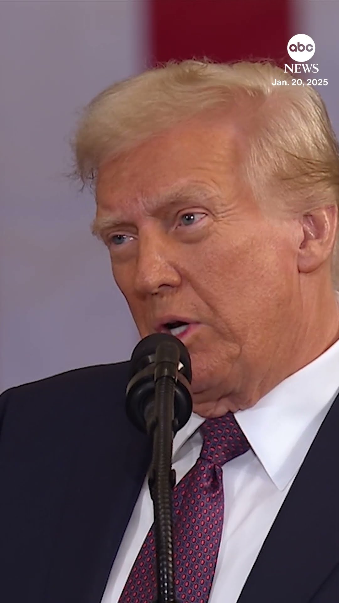 Pres. Trump discusses assassination attempt during inaugural address