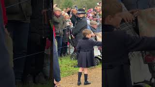 Prince Louis Shows Princess of Wales Paddington Bear Card | 2022