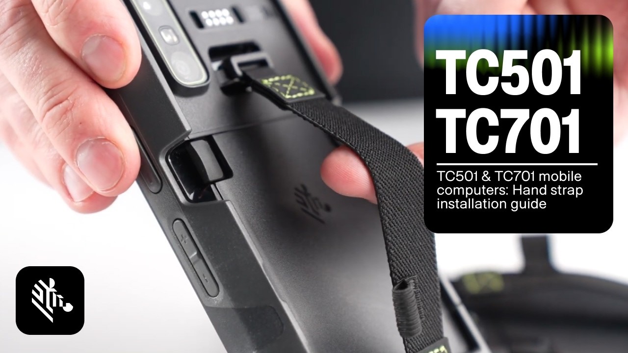 Ergonomic Hand Strap for Zebra TC501 and TC701 Mobile Computers | Zebra