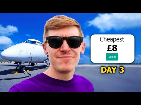 I Took the CHEAPEST Flight Everyday and Ended Up In...
