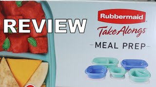 Making Healthy Habits Click with Rubbermaid® TakeAlongs® Meal Prep  Containers - Ahalfbakedmom