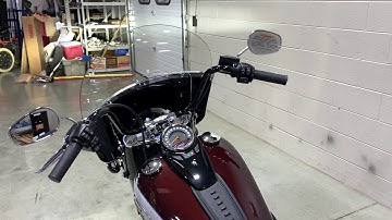 2021 Harley Davidson Heritage Midnight Crimson / Stone Washed White Pearl Walk Around