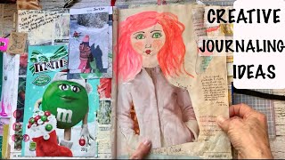 Glue Book Flip Through | Completed Junk Journal