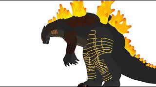 Burning Godzilla test