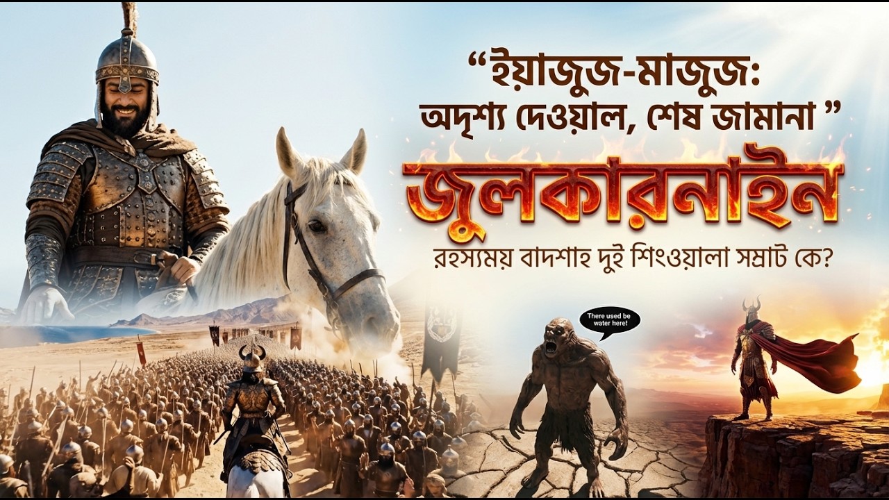 কে ছিলেন এই জুলকারনাইন? যেভাবে তিনি দুই পাহাড়ের মাঝে বন্দি করলেন অভিশপ্ত ইয়াজুজ-মাজুজকে -Yajuj Majuj