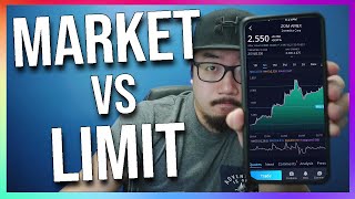 Market Order vs Limit Order EXPLAINED (investing for beginners)