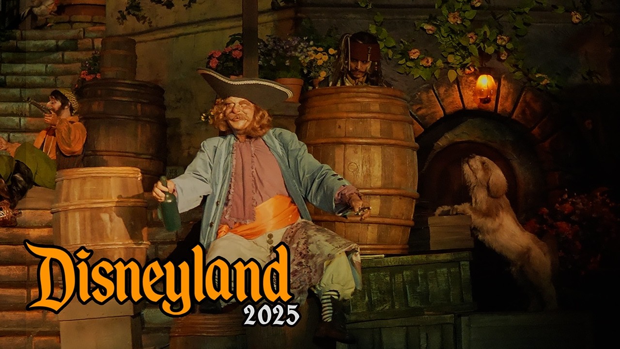 Pirates of the Caribbean - Full RIde 4K POV - Disneyland Rides 2025