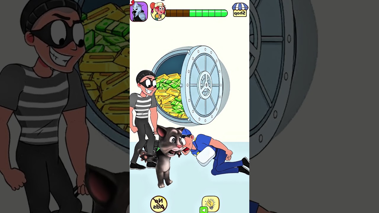 My talking Tom help the police 🚨 uncle || 