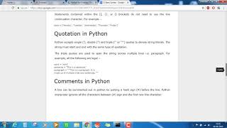 2. Basics of Python - Syntax