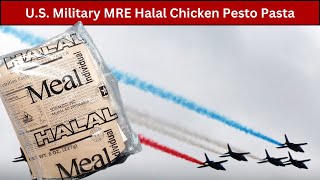 MRE | United States Military HALAL Chicken Pesto Pasta #mrereview