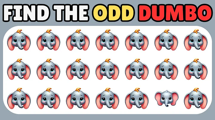 Find the Odd One Out - Dumbo Edition! 🐘🎪 Can You Spot It?