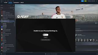 How to Fix FC 27 Error Unable to Save/Load Personal Settings 1 Retry or  Continue Without Saving PC