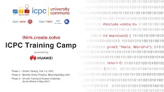 ICPC Training Camp powered by Huawei. Day 2