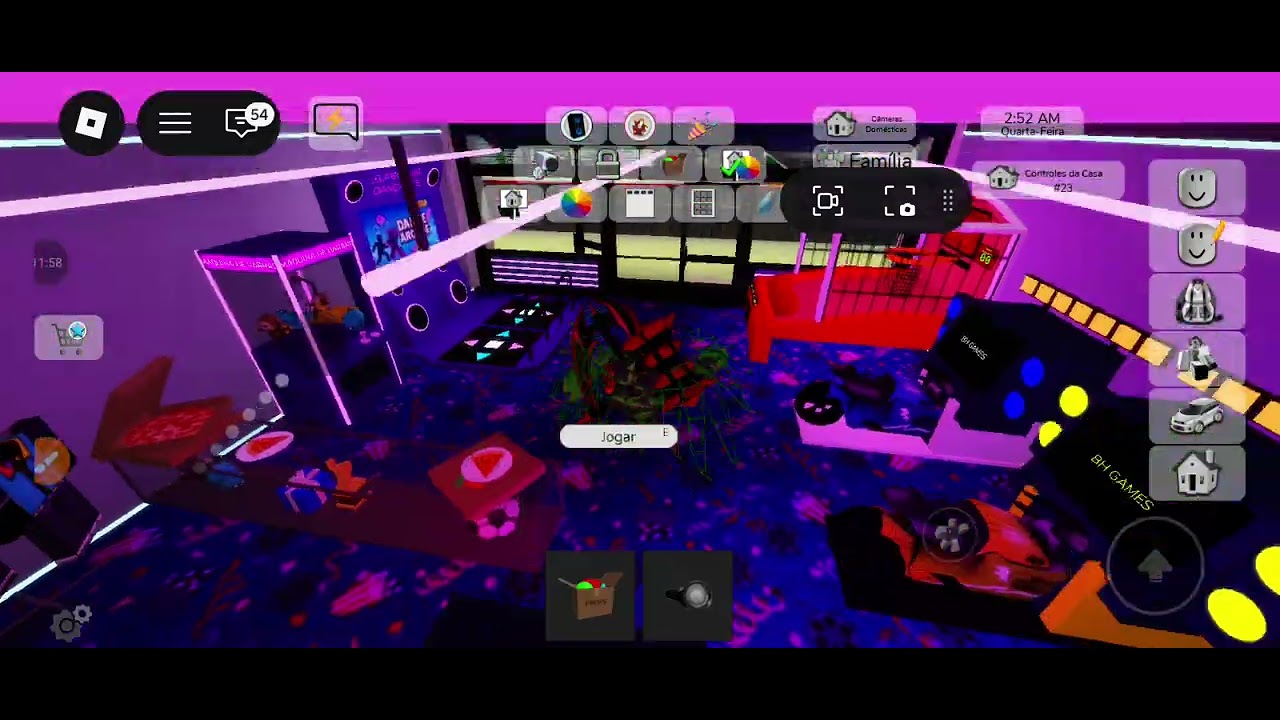 Tranquei quase todas as construções Do Brooke haven que ela em olhando que deu