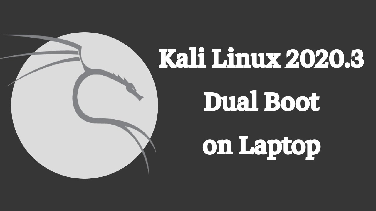 Kali Linux 2020.3 and Windows 10 2004 | Laptop Dual Boot | Step By Step Guide | 2020