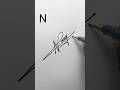 N Letter Stylish Signature Making Tutorial Easysignature Howtosign Autographs N Letter Stylish Signature Making Tutorial Easysignature Howtosign Autographs