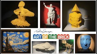 Art of the Brick by Nathan Sawaya