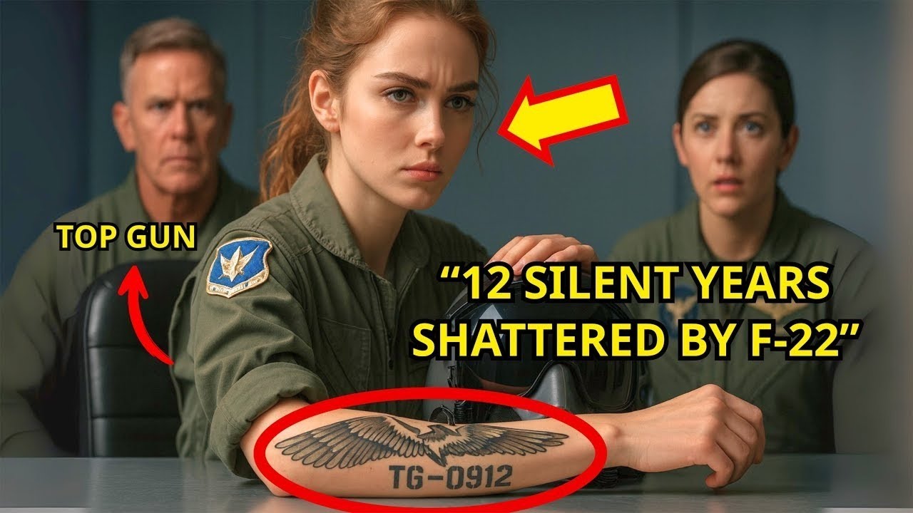 12 Years She Kept Her Top Gun Past Secret—Until an F-22’s Urgent SOS Drew Her Back Again Today!