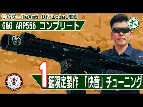快音！ロングレンジ流速カスタム 】G&G ARP556 G2電子トリガー電動ガン 