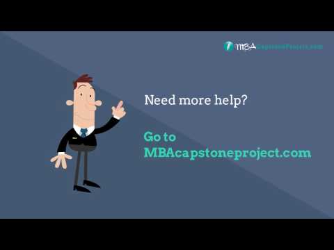 How to Make a Fascinating MBA Capstone Project