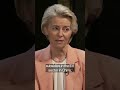 EU S Von Der Leyen On China EV Subsidies EU S Von Der Leyen On China EV Subsidies