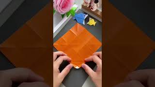 DIY Talking Paper Fish! 🐠 Easy Interactive Origami Game for Kids | Baby Craft
