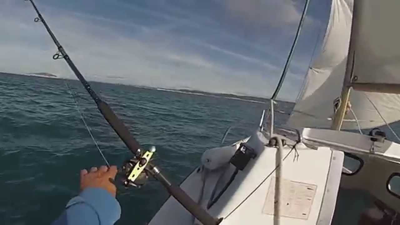 Peche A La Traine En Voilier Sir 450 - 