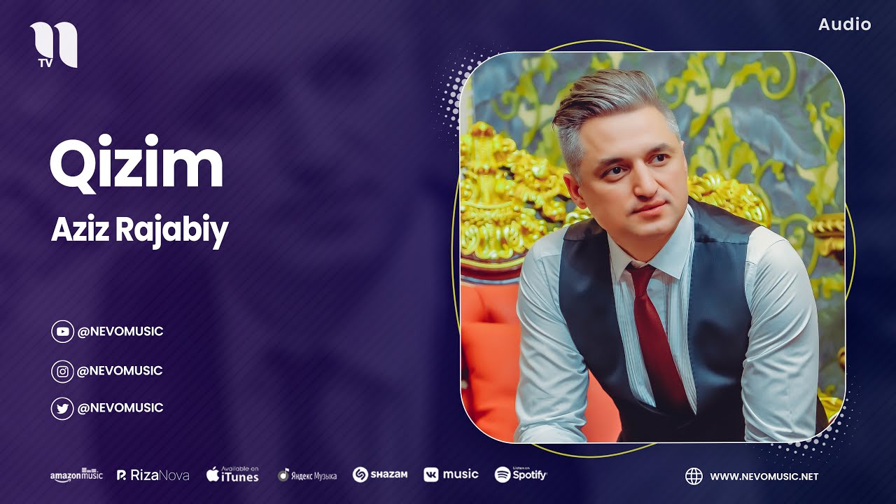 Watch Aziz Rajabiy - Qizim (audio 2023) on YouTube Watch Aziz Rajabiy - Qizim (audio 2023) on YouTube