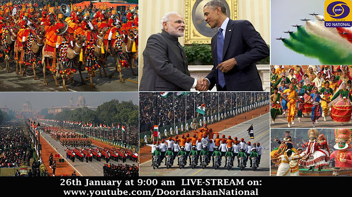 Republic Day Parade - 26th January 2015 - LIVE