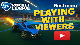 ROCKET LEAGUE - Playing custom games and tournaments! - PLAYING WITH VIEWERS! 🔴