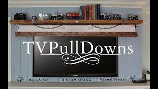 WaterColorMaps and  How to  Program your Electric Tv Cover