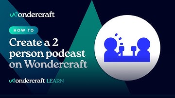 How to Create a Two-Speaker Podcast on Wondercraft | Use Cases | Part 1